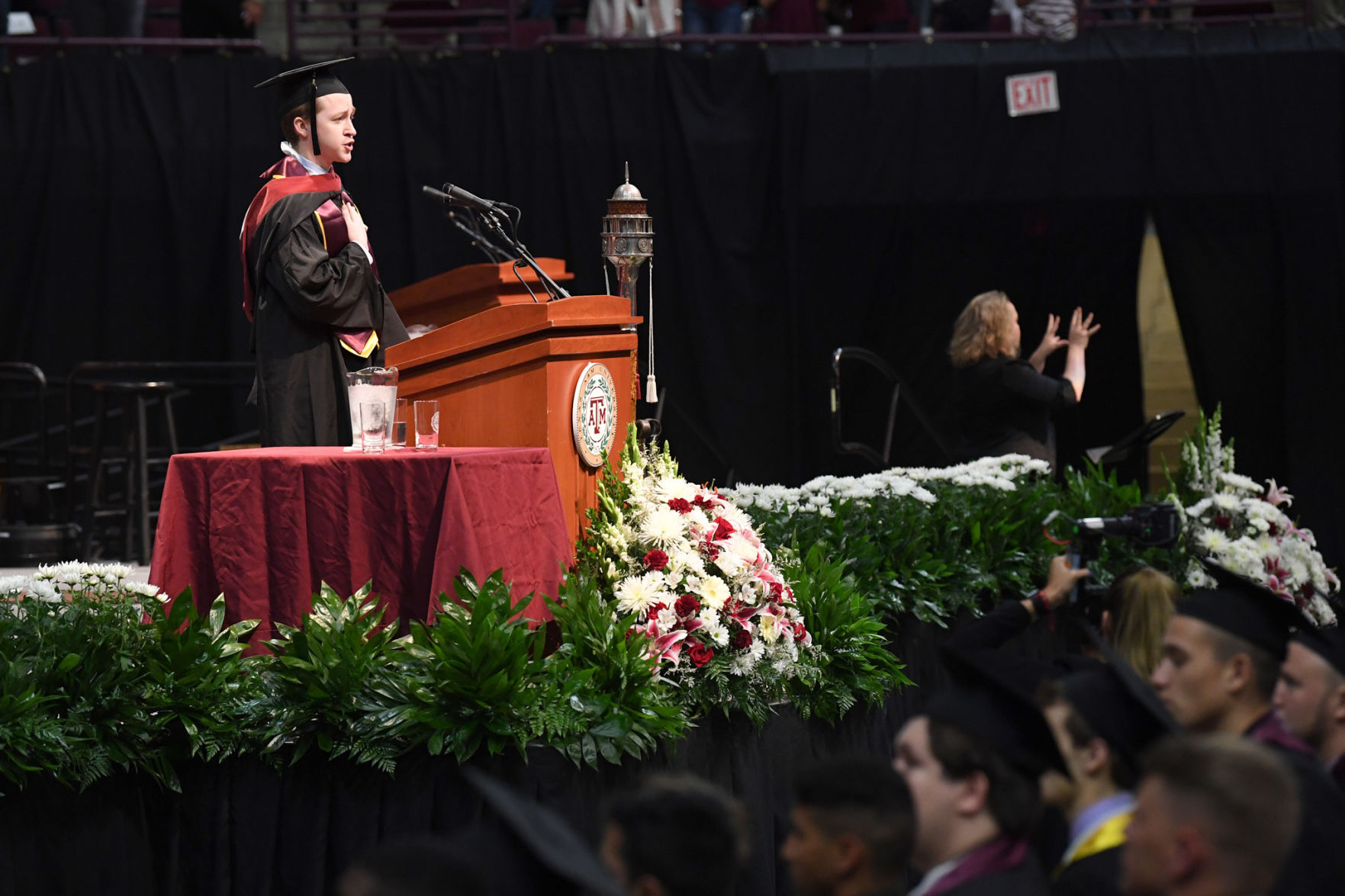 Texas A&M University graduation